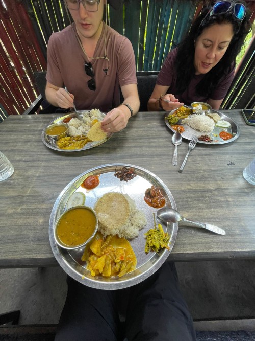 Food and accommodation on the Annapurna Circuit Trek