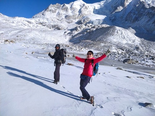 Manaslu Circuit Trek in winter Season