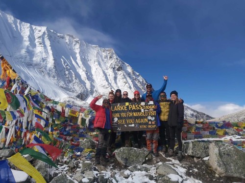 Manaslu Circuit Trek in November